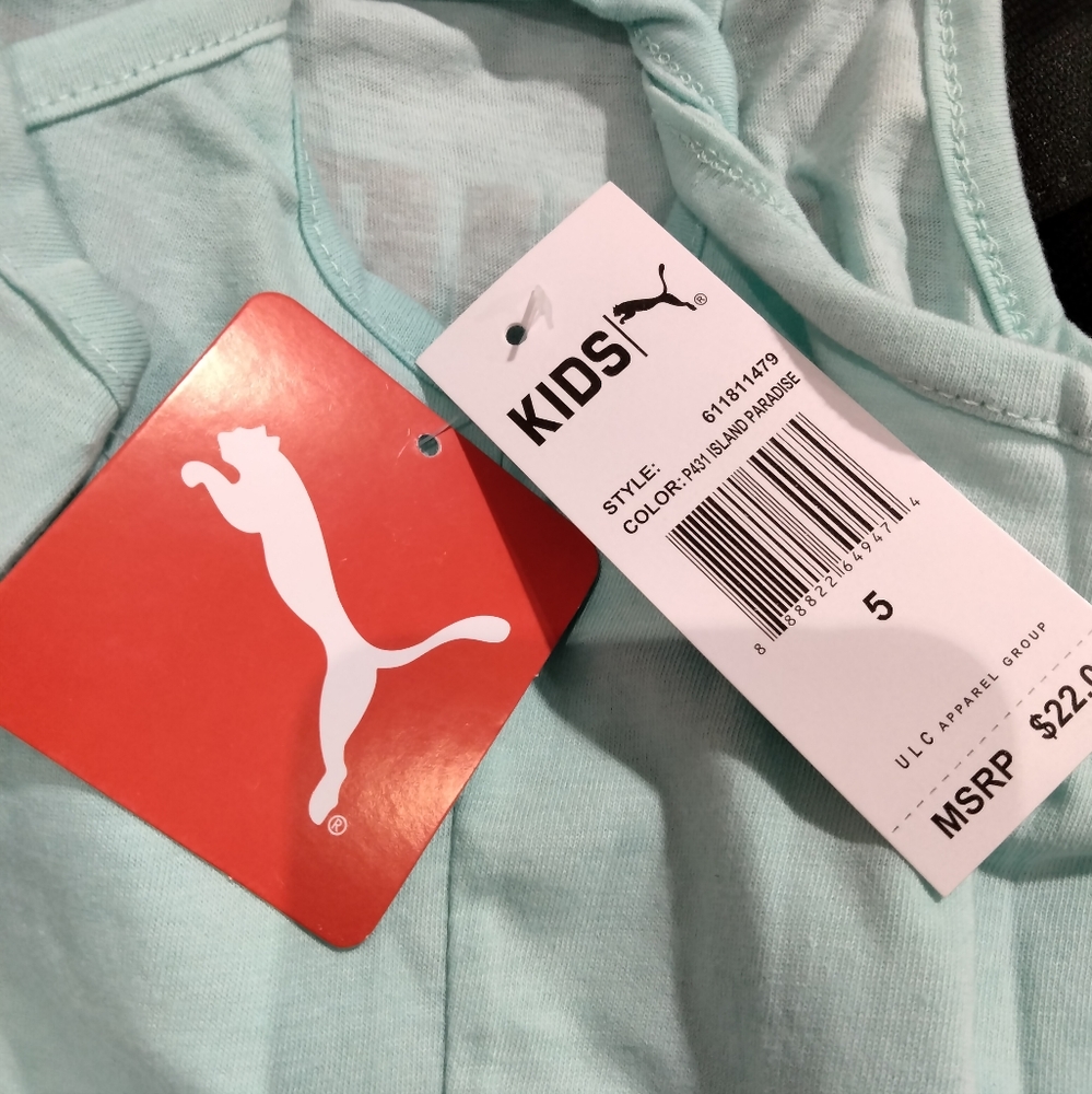 Puma Racer Back Kids Tank - Picture 4 of 4